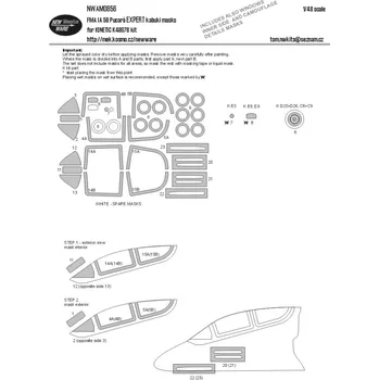Plastikový model New Ware 1/48 Mask FMA IA 58 Pucará EXPERT (KINETIC K48078)