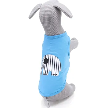 Obleček pro psa Vsepropejska Faty tričko s obrázkem pro psa Barva: Modrá, Délka zad (cm): 22, Obvod hrudníku: 31 - 34 cm