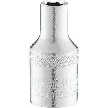 Gola hlavice Stanley FatMax 1/4" 6hr. hlavice 4 mm