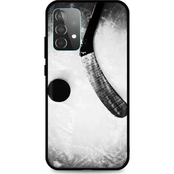 Pouzdro na mobilní telefon Kryt Samsung A52 silikon Hockey (obal neboli pouzdro na Samsung A52)