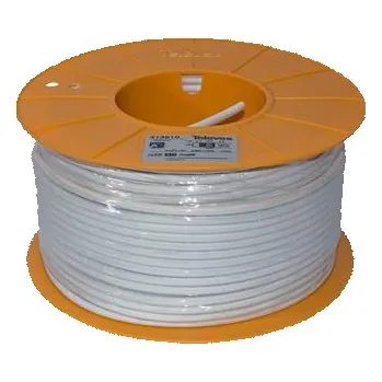 Anténní kabel Kabel koaxiální Televes 413910 Cu / 100m / 6,9 mm / bílý / bezhalogenový / ClassA++