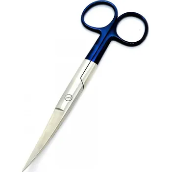 Nůžky operační hr/hr zahnuté BL (TC) 14 cm E/M 11501