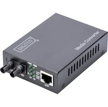 Switch Digitus DN-82010-1 LAN, ST Simplex síťový prvek media converter 100 MBit/s