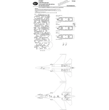 Plastikový model New Ware 1/48 Mask Su-35S EXPERT (GWH)