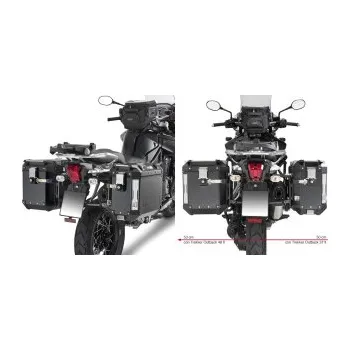 PL6408CAM trubkový nosič TRIUMPH Explorer 1200 (12-18) pro hliníkové boční kufry TREKKER OUTBACK GIVI s.r.l. 343238