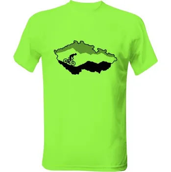 Pánské tričko Pánské funkční tričko s potiskem MTB CZECH pánské