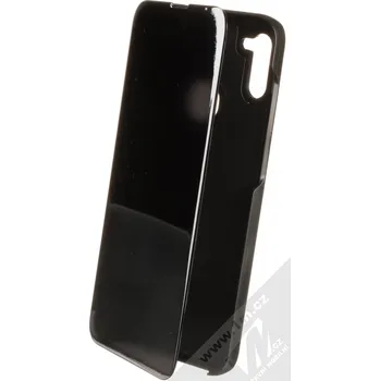 Pouzdro na mobilní telefon 1Mcz Clear View flipové pouzdro pro Samsung Galaxy M11 černá (black)