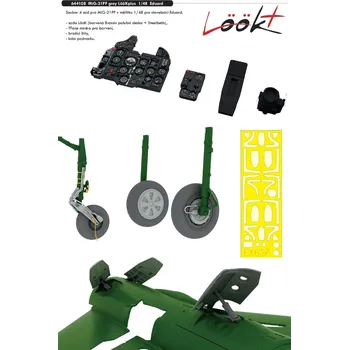 Plastikový model Eduard 1/48 MiG-21PF grey LööKplus (EDUARD)