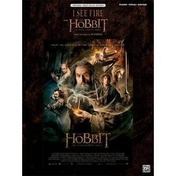 I See Fire (from "The Hobbit: The Desolation of Smaug"): Piano / Vocal / Guitar Sheet (Original Sheet Music Editions) – Ed Sheeran (EN)