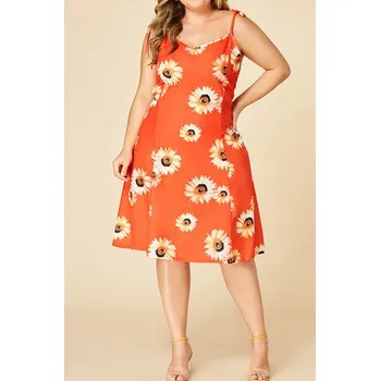 Dámské šaty Veselé letní šaty XL/4XL Velikost: XL/2XL