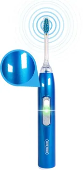 Elektrický zubní kartáček Emag Emmi-Dent Metallic tmavomodrý