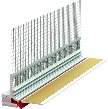 Stavební profil HPI Lišta s tkaninou 9 mm 3D PRO s těsnícím jazýčkem - délka 2,4 m (m) - množstevní sleva při odběru nad 12 000 Kč