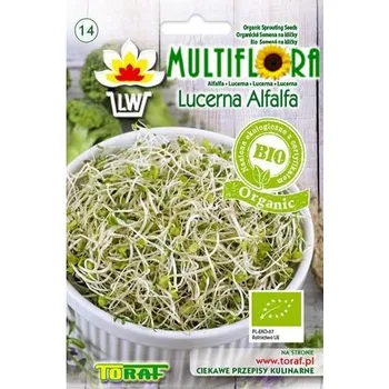 Semeno VOJTĚŠKA (LUCERNA SETÁ) BIO - organické semena na klíčky 20g (Pro nastávající maminky)