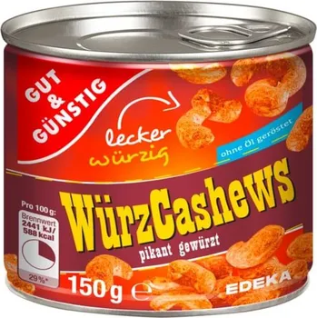 GG KEŠU kořeněné pikantní 150 G