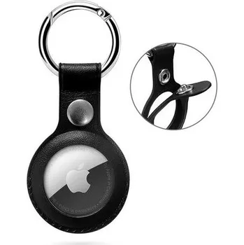 Epico AirTag Leather Case with Epico logo černé