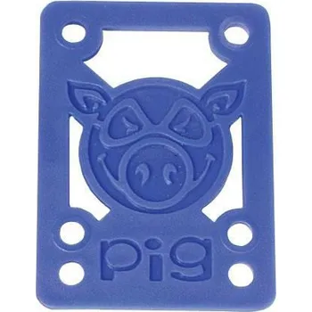 SK8 PODLOŽKY PIG WHEELS Pileses Hard - modrá - 1/8 + při osobním odběru 66 Kč