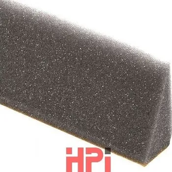 HPI Těsnící pás úžlabí - polyuretan, samolepicí - antracit 1000 / 50 / 30 mm (ks) - množstevní sleva při odběru nad 12 000 Kč