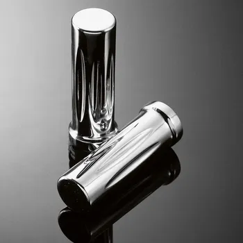 Gripy 25mm Highway Hawk BILLET s uchycením lanek, leštěný chrom (2ks)