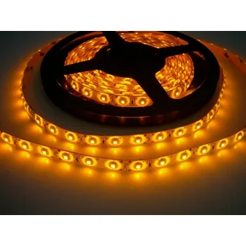 LED páska LED pásek žlutá 4,8W/m 60 LED/m zalitý IP50 3528 12V /SQ3-W300/