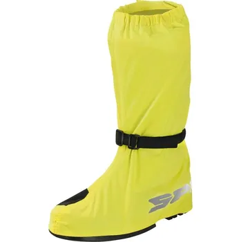 Cyklistické návleky Návleky na boty HV COVER s podrážkou, SPIDI (žluté fluo) (Velikost: S)
