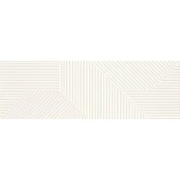 Woodskin bianco struktura A - obkládačka rektifikovaná 29,8x89,8 bílá 157738