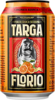 Limonáda Targa Florio pomerančová plech