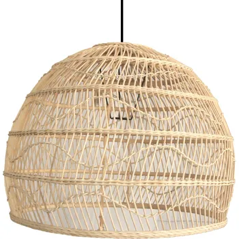 Aroma lampa Hitra Ratanový lustr přírodní vč. přívodního kabelu malý