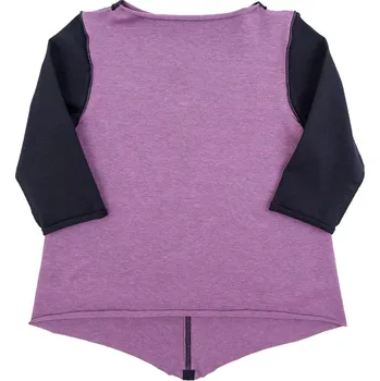 Dámská tunika světle fialová melírovaná tunika