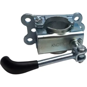 Přívěs Držák podpěrného kola, pr. 48 mm, LITINOVÝ, sklopná klička, KNOTT