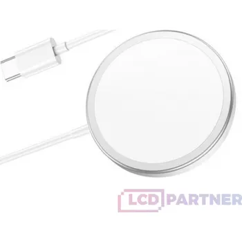 hoco. CW30 Pro bezdrátová magnetická rychlá nabíječka stříbrná