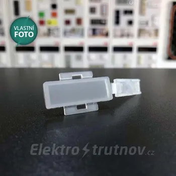 kabelová chránička Štítek T30 pro označení a popis kabelů bezbarvý PE 30x8 mm /0801/