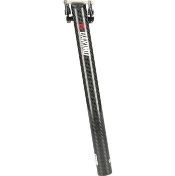 Sedlovka Karbonová sedlovka DARIMO CARBON T1 Loop, 3K lesklá / černá, 31,6mm, 88g Délka: 400mm