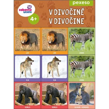 Pexeso Pexeso pro nejmenší - V divočině