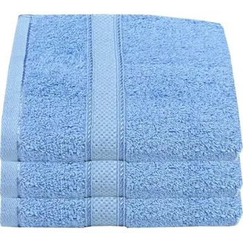 Ručník Froté ručník 50x100 Jednobarevný světle modrý