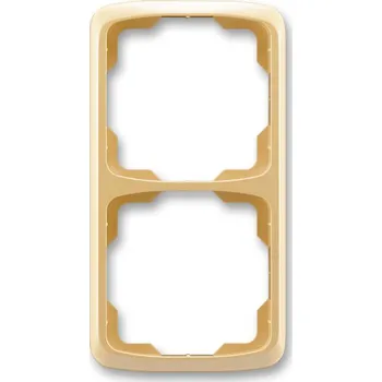 vypínač ABB 3901A-B21 D Tango® Rámeček pro elektroinstalační přístroje, dvojnásobný svislý, béžová