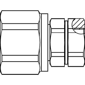 Fitinka Vsuvka série QHPA šroubovací, G3/4"vni, DN3/4" Rectus Parker QHPA16-G4X6-C