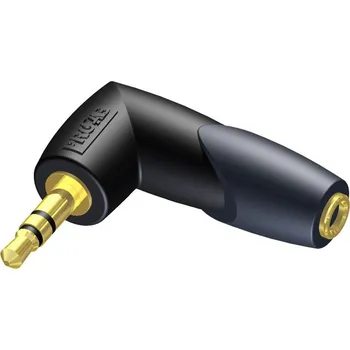 Audio redukce ProCab redukce CLP204 - Jack 3,5 F - Jack M 3.5 úhlový