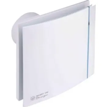 Domácí ventilátor Soler&Palau SILENT 100 CHZ Design Ecowatt ventilátor - doběh, hydrostat, zpětná klapka, kuličková ložiska, čelní panel 100mm