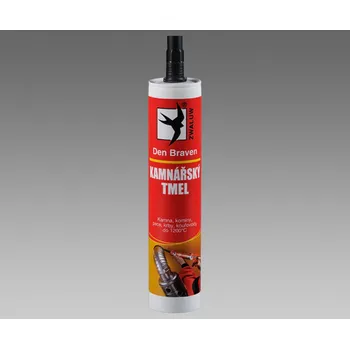 Tmel Kamnářský tmel černý 310 ml - K/4468