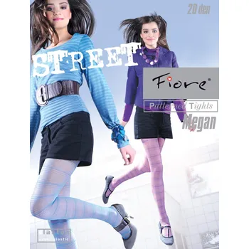 Dámské punčochy MEGAN 20den-punčochové kalhoty Fiore grafit-šedé 3-M