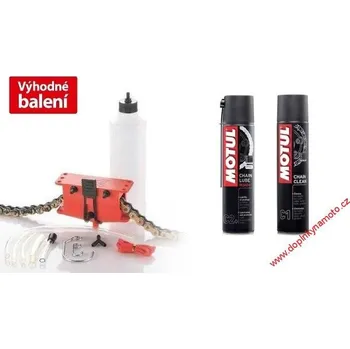 Motorový olej AKCE Kettenmax + MOTUL Chain Lube Road + Chain Clean 400ml