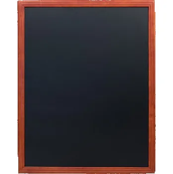 Securit Křídová reklamní tabule Universal, tvrdé dřevo Barva: mahagon, Rozměr: 80 x 100 cm