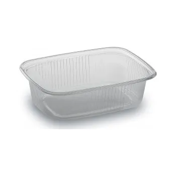 Miska hranatá průhledná 150 ml (PP) 77315