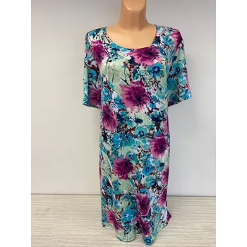 Dámské šaty Šaty VANESSA, Barva Zelená, Velikost XL48, Materiál 96% Viskoza 4% Lycra