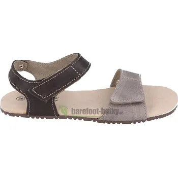Dámská obuv Protetika barefoot sandály Belita šedé/hnědé 36