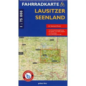 Fahrradkarte Lausitzer Seenland 1:75.000