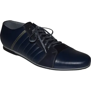 Pánské polobotky Lavaggio pánské polobotky 1377 Barva: modrá, Velikost: 45