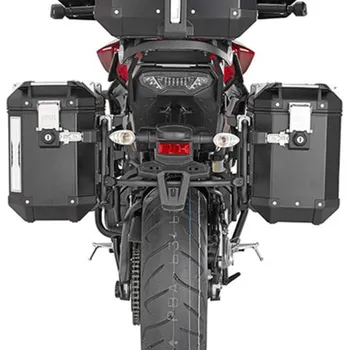 Zavazadlo na motocykl PL 2122CAM trubkový nosič Yamaha MT-09 Tracer 850 (15) pro hliníkové boční kufry TREKKER OUTBACK