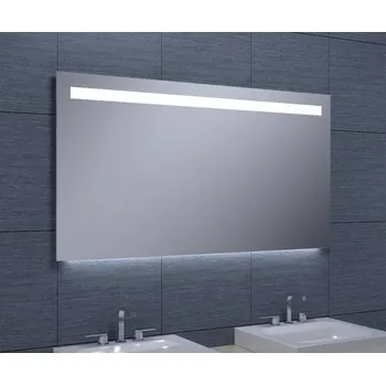 Zrcadlo Besteco LED Koupelnové Zrcadlo Naturel s Duálním Osvětlením a Ambientním Podsvícením 120x65 cm, Kód MFC65-12