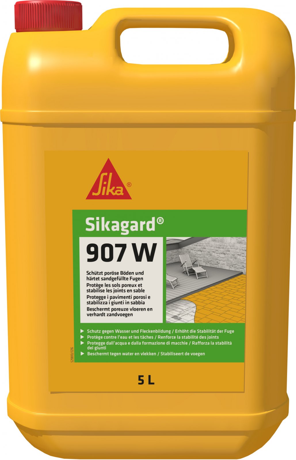 Sikagard 907 W - ochrana a impregnace venkovní dlažby Objem: 5 l